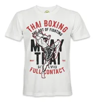 Comprar Playera Muay Thai Box Mma Kickbox Ufc Mod14 Algodón Peinado
