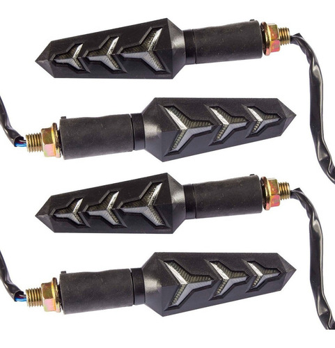 Imagem 7 de 7 de Kit 4 Piscas Sequencial Cb300 Cbx 250 Cb Twister Fan Titan