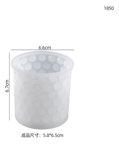 Molde De Silicona For Vela Orb Lantern Lunares