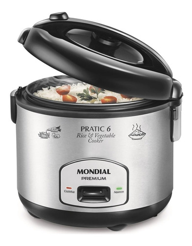 Panela Elétrica Mondial Pratic 6 Premium Pe-02 220V