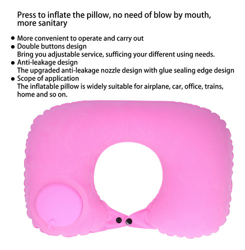 Cojín Para Reposacabezas, Cojín Inflable En Forma De U, Pren