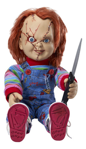 Spirit Halloween Muñeca Chucky Parlante De 2 Pies | Con Li.