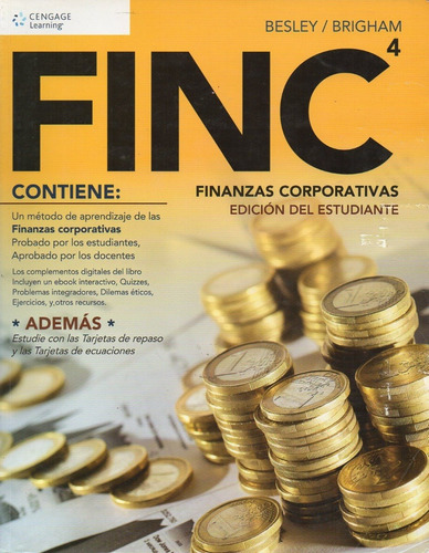 Besley Brigham Finc Finanzas Corporativas Edicion Estudiante