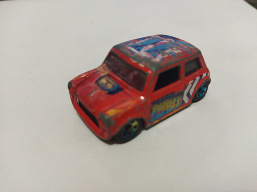 Hot Wheels Morris Mini  Red Workshop - Hw All Stars  2014