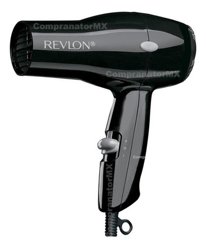 Secadora De Cabello Revlon Compacta Ultra Ligera Viaje 1875w Color Negro