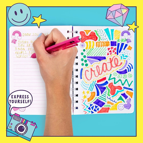 Cuaderno Sensorial Fidgit Pop It Diario Just My Style