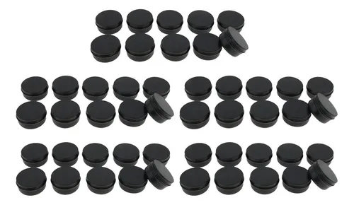 50 Piezas Portátiles 30g De Aluminio Tarros De Lata De