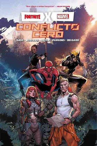Fortnite X Marvel: Conflicto Cero Integral + Codigo ~ Panini