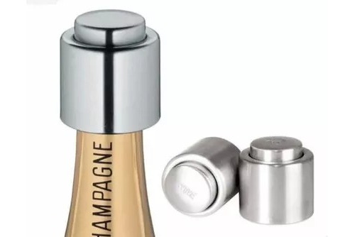 Tapón Conservador Espumantes Champagne Metalico