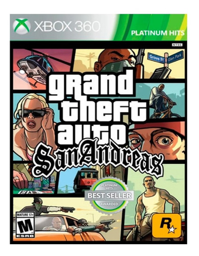 Juego Xbox 360 Game Gta San Andreas Ibushak Gaming