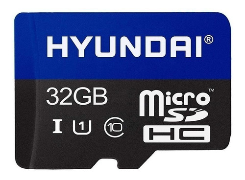 Tarjeta De Memoria 32gb Hyundai Y Adaptador Sd