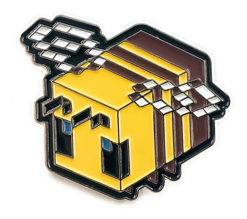 Pin Metálico Abeja Minecraft Buzzy Bees Original