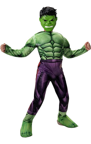 Disfraz De Niño Hulk