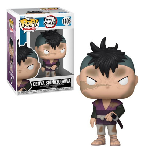 Genya Shinazugawa Funko Pop 1406 / Demon Slayer Original 