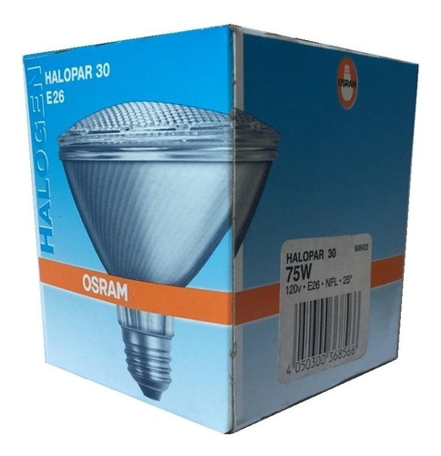 Lampada Par30 75w 120v E26 30° 3000k Nfl Usa Osram