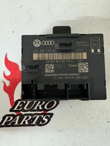 Modulo Control De Puerta Trasera  Audi A6 # 4f0 959 795 M