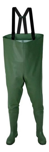 Wader Pantalon Para Pesca Completo  Pvc Super Resistente Hts