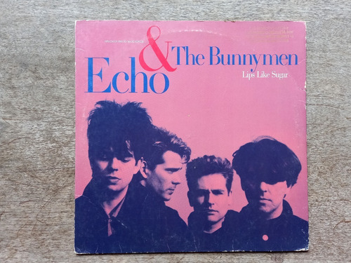 Disco Lp Echo & The Bunnymen - Lips Like Sugar (1987) Us R25