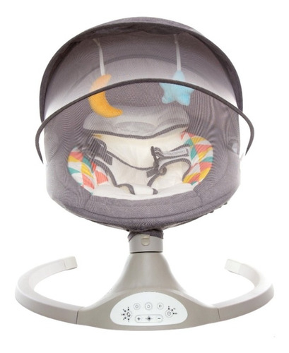 Cadeira Dican Motion de balanço para bebê elétrica cinza