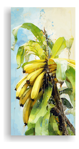 30x60cm Arte De Pared Moderno Para Sala - Árbol De Plátano
