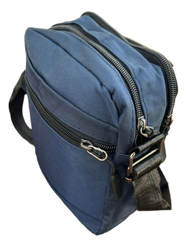 Bandolera Morral Cartera Porta Celular Mini Bag Fiesta Moda Color Azul