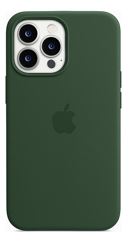 Funda Iphone 13 14 15 Silicona Case Pro Y Pro Max Verde Oscuro Iphone 15 Pro
