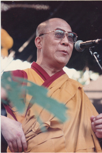 Fotografia Original Dalai Lama Budismo Tibetano 10x15 1992