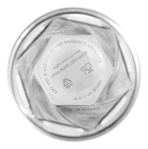 Botella Mezcladora Helimix Vortex, Capacidad De 828 Ml