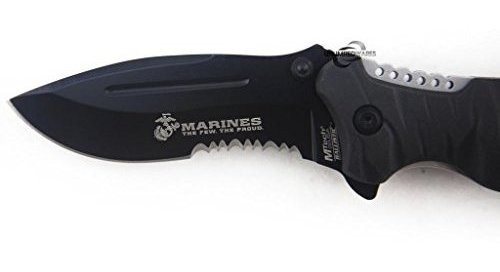 Cuchillo Plegable De Apertura Asistida Usmc Marines Reaper