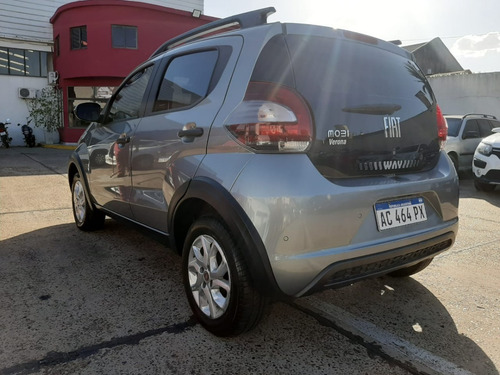 Fiat Mobi Way 2018 Gris Ad538 Ve
