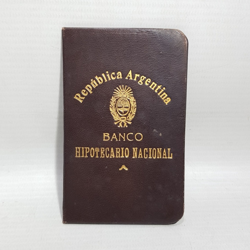 Antiguo Carnet Banco Hipotecario Nacional 1942 Mag 62027