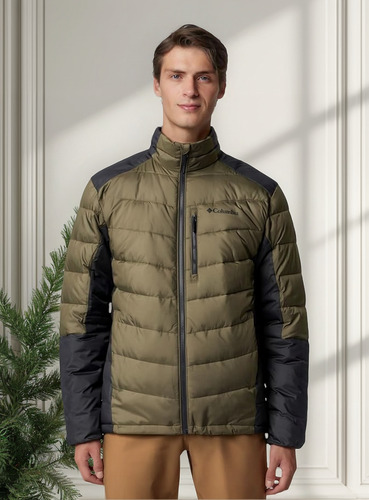 Campera Columbia Térmica Hombre Sin Capucha Labyrinth Loop