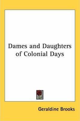 Libro Dames And Daughters Of Colonial Days - Geraldine Br...