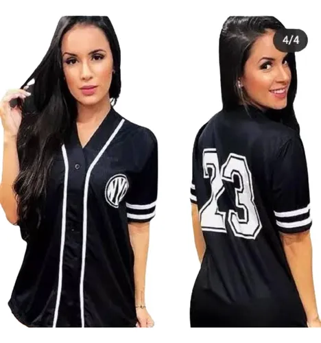 Camisa de beisebol feminina 2025
