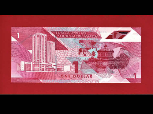 Billete 1 Dólar Trinidad Y Tobago 2020 Unc (Usado)