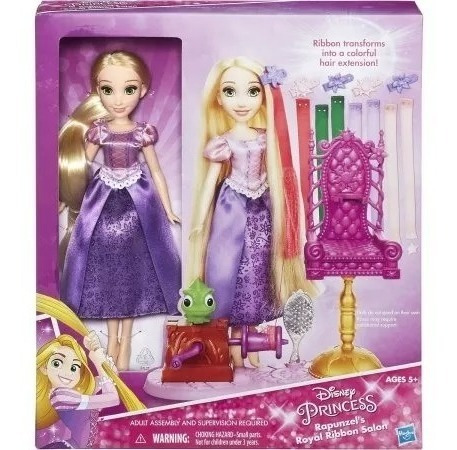 Muñeca Rapunzel Royal Ribbon Salon Disney Princesa 