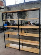Comprar Mobiliario Estante Tipo Almacén Hierro Madera