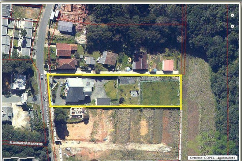 Imagem 3 de 3 de Ótimo Terreno Para Construção De Sobrados 3779 M² Por R$ 3.690.000 - Santa Felicidade - Curitiba/pr - Te0093