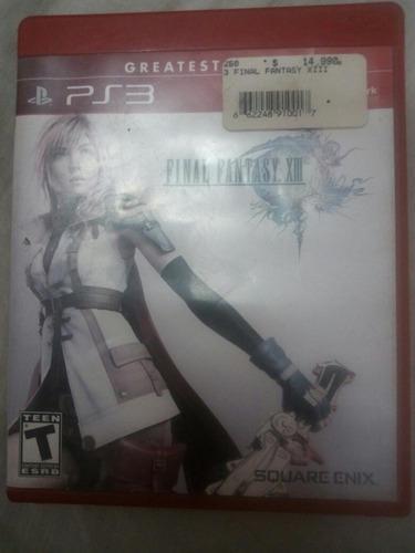 Vendo Final Fantasy Xiii Ps3