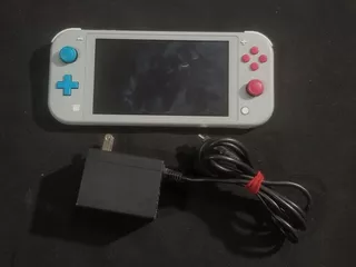 Consola Nintendo Switch Lite Gris Pokémon Sword Shield