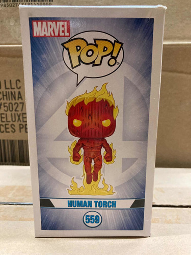Human Torch 559 Fantastic Four Funko Pop Johnny Storm