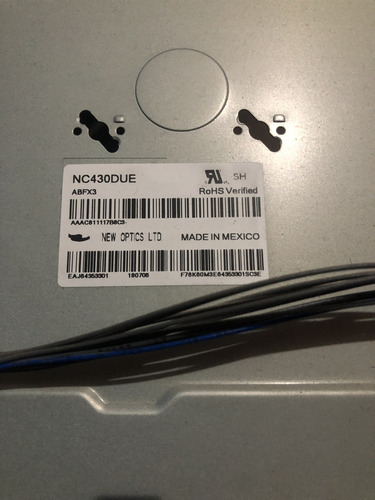 Pantalla LG 43lj5550 Para Refacciones (Usado)