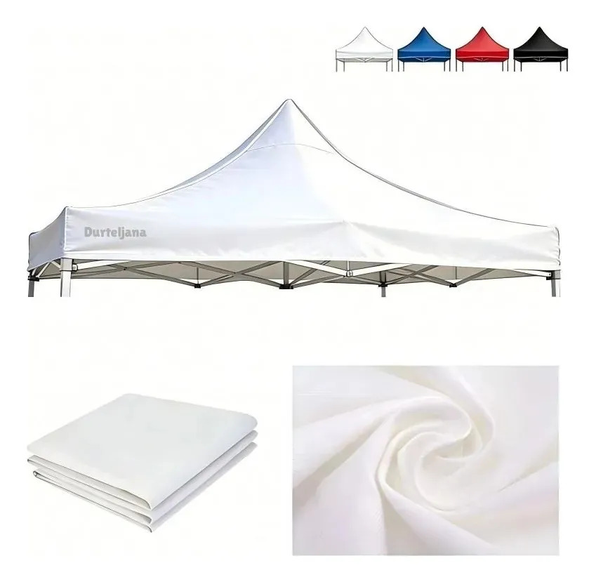 Lona de Repuesto Para Toldo 3x3: Impermeable, de Paño Oxford y Protección UV (2.9m x 2.9m)