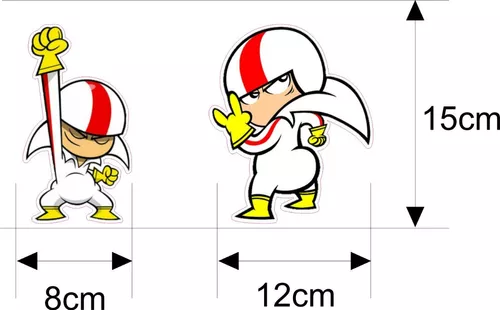 Adesivo Kick Buttowski M2 Alta Qualidade Kit Com 2 Unidades