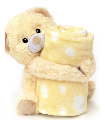 Manta Cobertor Soft Com Naninha De Pelúcia Bebê Antialergico
