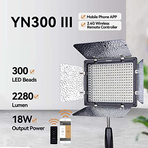 Panel De Luz Led De Vídeo Yongnuo Yn300 Iii Yn-300 Iii Ajust