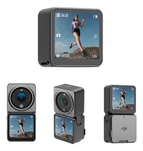 Câmera Dji Action 2 Dual-screen Combo 4k + Combo Acessorios