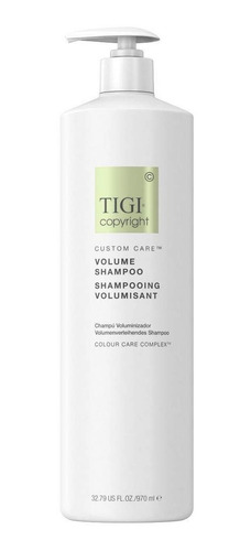 Tigi Copyright Volume Shampoo Extra Volumen 970ml