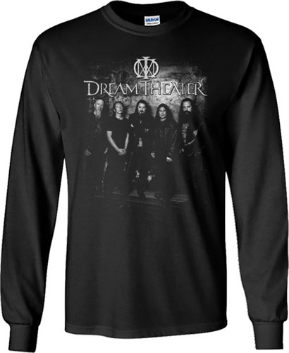 Dream Theater Playeras Manga Larga Para Hombre Y Mujer D2