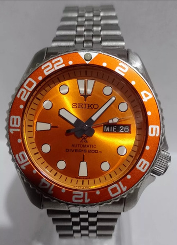 Reloj Seiko Prospex Diver's Automático 200m No Longines 